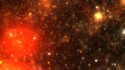 Cosmos background. Night sky. Colorful cosmos with stardust.