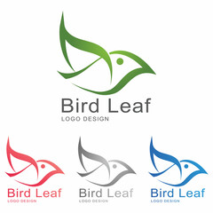 Leaf icon Vector Illustration design Logo template