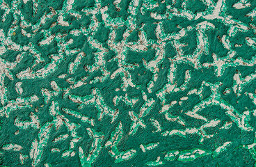 hull detail of a historic fishing ship