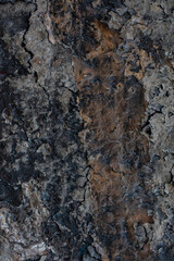 abstract colored texture. Old scratches, stain, paint splats, spots on the wall