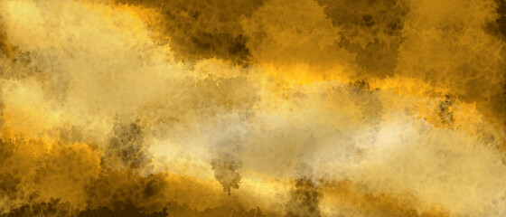 golden wall with structure and shiny glowing effects - gold colored luxury background banner