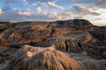 Industrial dumps Uralsky Mars, Russia