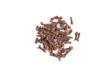 Cloves isolated on white background