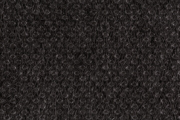 Black plain fabric, textile
