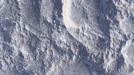 Naklejka premium abstract aerial view, abstract cosmic texture, top view of alien planet 3d render