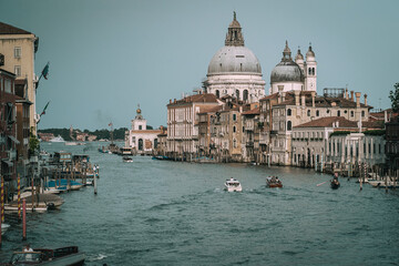 Beautiful landscape of the Grand Canal in Venice, Italy © Walter Stolfi/Wirestock