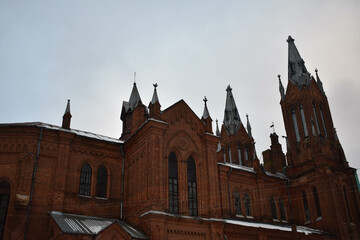 Brick Catholic Church in Smolensk