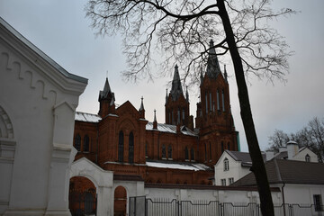 Brick Catholic Church in Smolensk