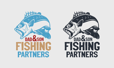 Fishing quote vector design template and fishing lover Tee shirt vintage typography banner poster label design for business.