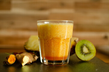 Smoothie gingembre & curcuma