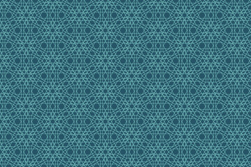 Fototapeta premium Abstract geometric pattern design. Seamless vector for multiple usage