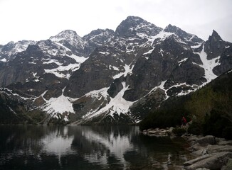 lake in the mountains