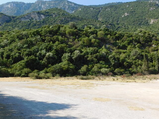 Thermopylae, Greece, View of the battlefield of the famous 480 BC battle