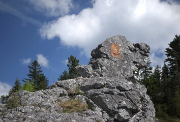 clouds over the mountains