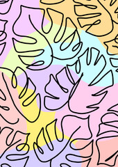 illustration of  leaves