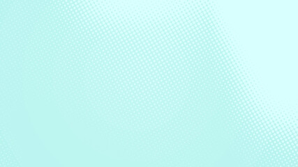 Dots halftone white blue and green color pattern gradient texture with technology digital background. Medicine healthcare with science concept.