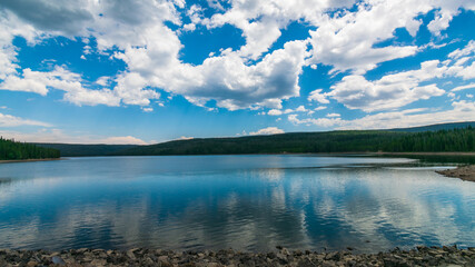 Obraz premium Quiet Lake, Grand Teton National park