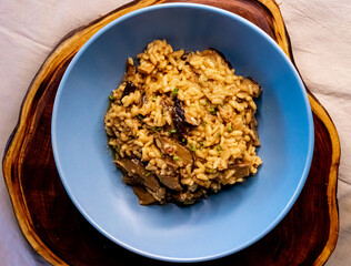 Risoto de Cogumelos 