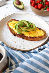 fried eggs with bacon
