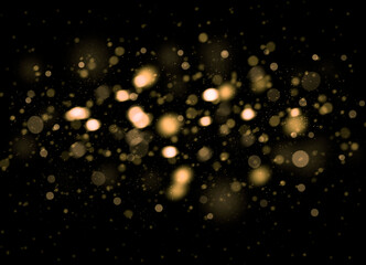 Defocused lights abstract background