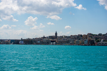  Galata Tower from ancient  times in Istanbul