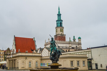 Tower of the Poznan Old Square, Poland