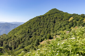 Amazing Landscape of Balkan Mountain near town of Teteven, Bulgaria