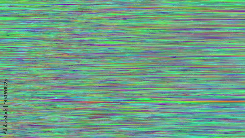 Aufkleber looping video interference footage. imitation of a datamoshing video.