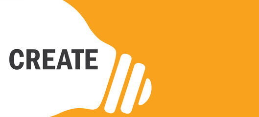 create in lamp background illustration