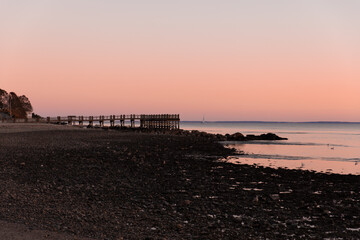 Obraz premium sunset on the beach