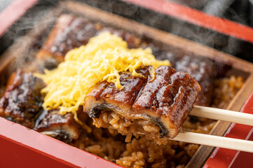 鰻　うな重　鰻のせいろ蒸し