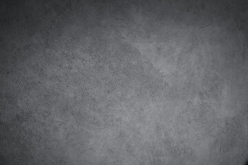 Abstract texture of dark gray vintage cement or concrete wall background. School education, dark wall backdrop, template for learning board concept.