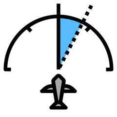 aviation line icon