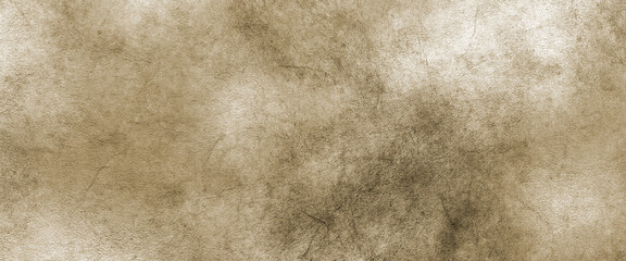 Classic brown wet watercolor paint splash texture on white background. Abstract grungy watercolor design