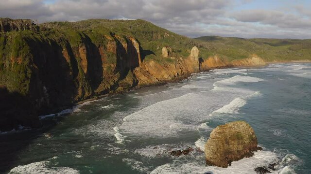 fly a drone beach, nature and forest