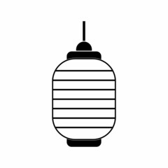 chinese lantern icon set vector sign symbol