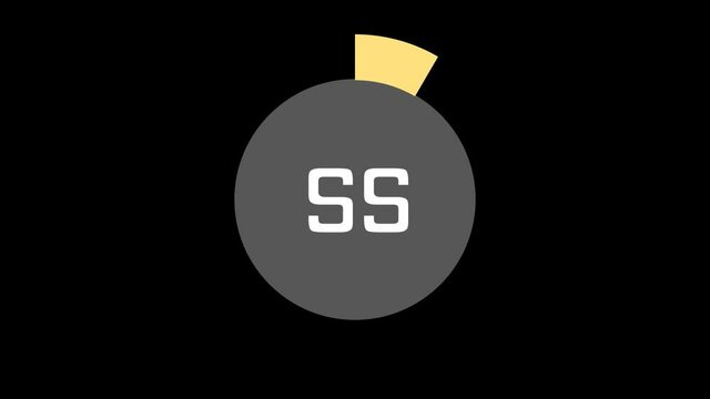 workout timer  countdown  clock stopwatch in the style of Pamela Reif