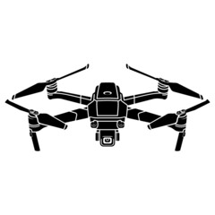 Drone logo design for company brand symbol