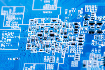
Abstract,close up of Mainboard Electronic background.
(logic board,cpu motherboard,circuit,system board,mobo)
