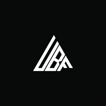 UBF letter logo creative design. UBF unique design