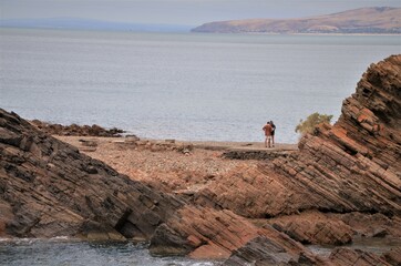 couple on the beach