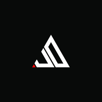 UD letter logo creative design. UD unique design, UO letter logo creative design. UO unique design

