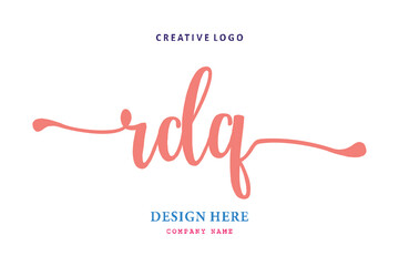RDQ lettering logo is simple, easy to understand and authoritative
