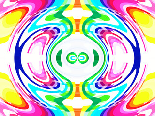 abstract background with circles design.