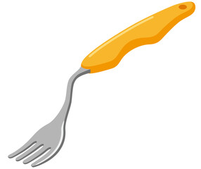 握りやすいフォーク　自助具　介護