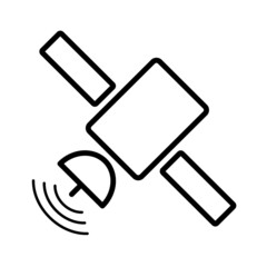 Satelite icon vector design template