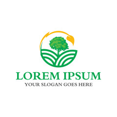 farm logo , agriculture logo vector