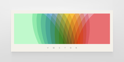 Fototapeta premium Abstract background with dynamic effect. Mobile screen. Cover design template. Vector illustration.