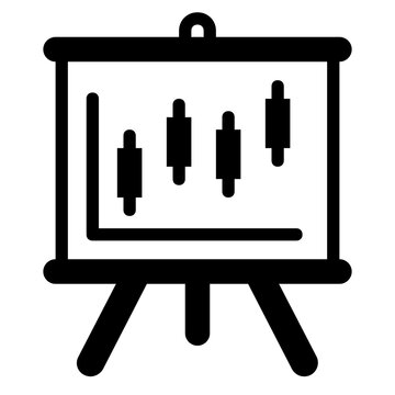chart glyph icon