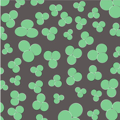 Seamless pattern with geometric figures. Vector